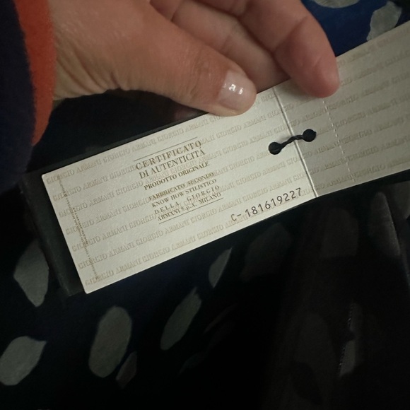 Giorgio Armani Silk Skirt size 42 VTG NWT - Picture 8 of 10